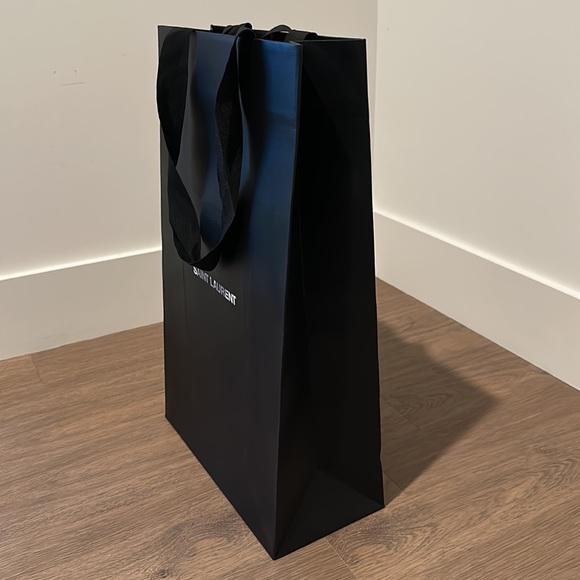 Saint Laurent empty shopping bag - Picture 4 of 6